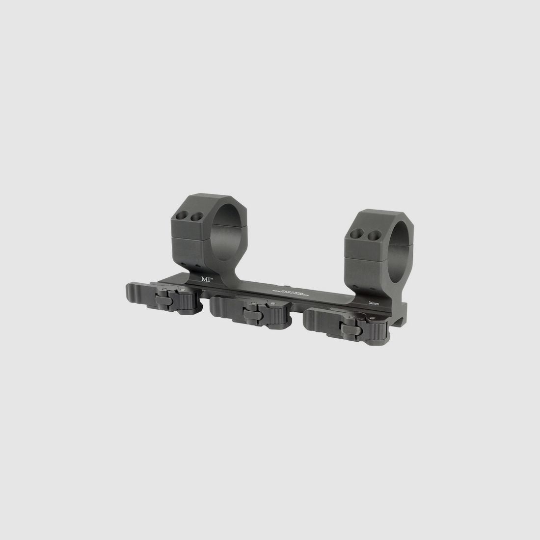 Midwest Industries MI-QD34XDSM 34mm Extreme Duty Scope Professional Grade Quick Detach Optic Mount