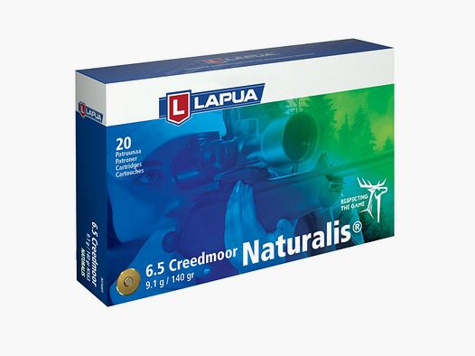 Lapua Naturalis 9,1g - 140gr. 6,5x55SE