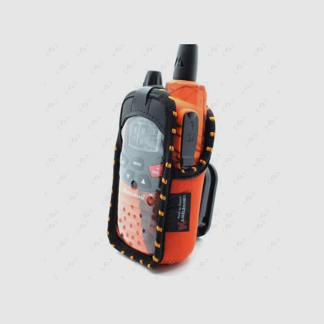 Schutzhülle aus Leder für Walkie-Talkie MIDLAND G7 PRO, G9 und G9 PRO, Bild 5 von 6