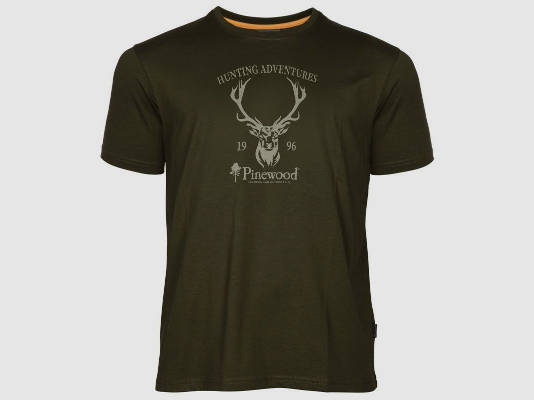 Pinewood Herren T-Shirt Red Deer