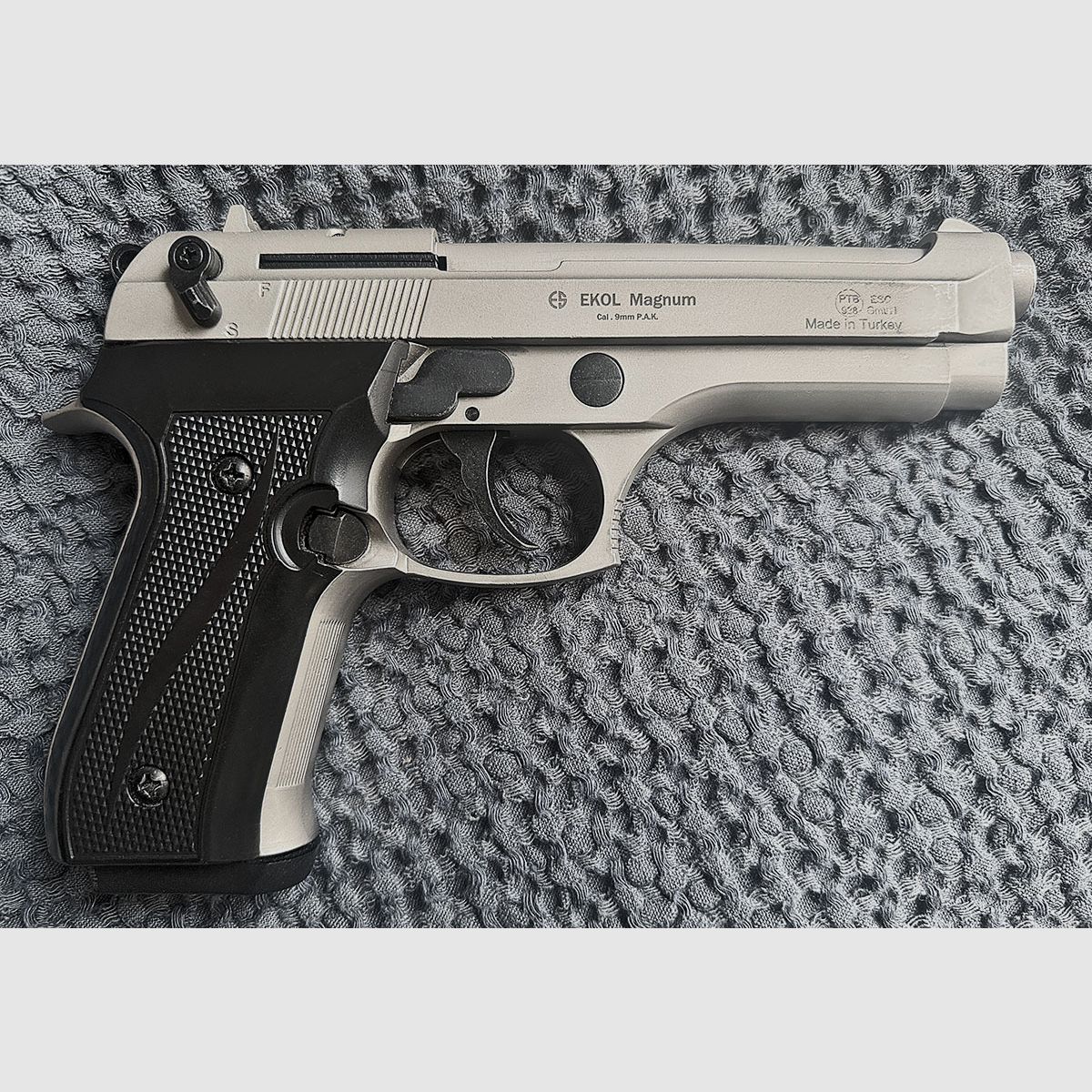 Ekol Firat Magnum gas signal pistol nickel-plated