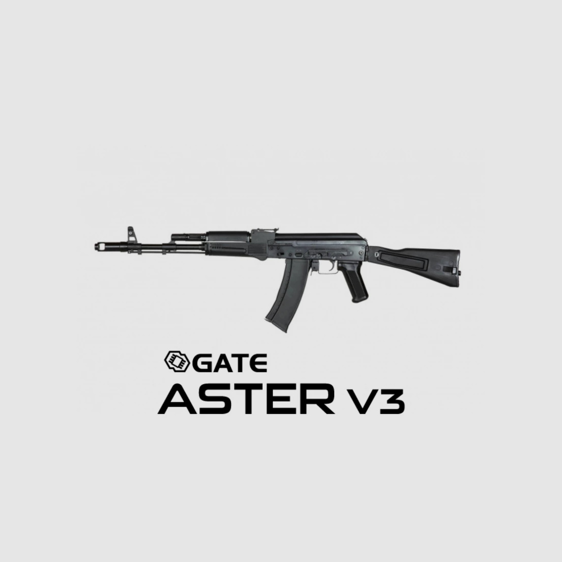 AK74MN Essential  Stahl-Version mit Gate Aster V3 frei ab 18 in Schwarz | E&L