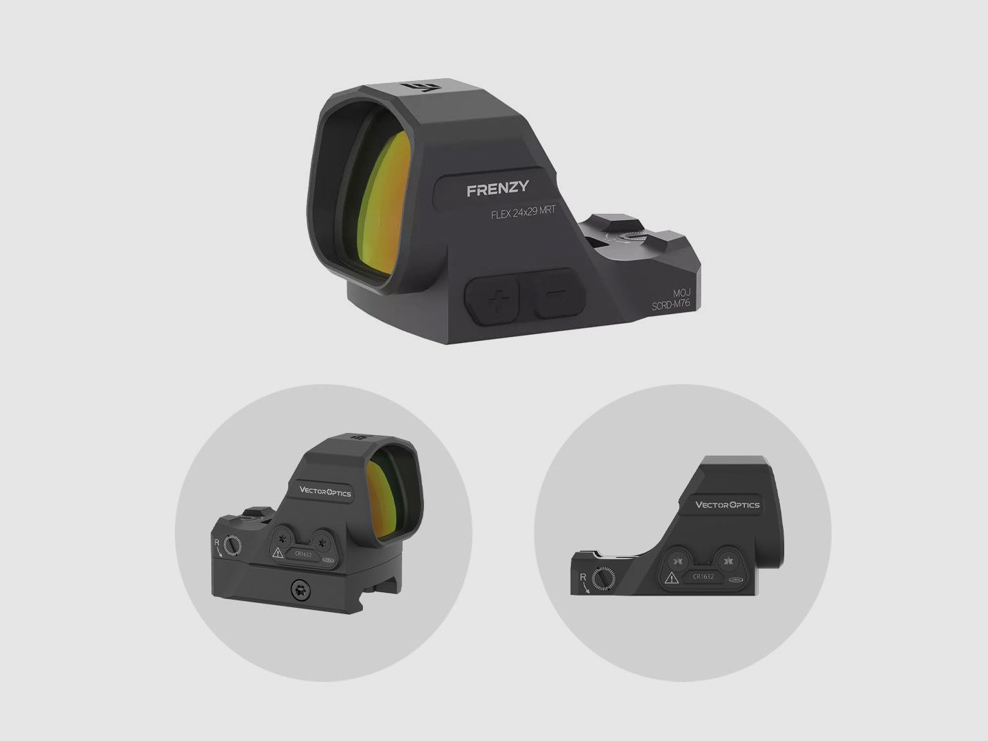 Vector Optics SCRD-M76 Frenzy FLEX 1x24x29 GenII Multi Reticle