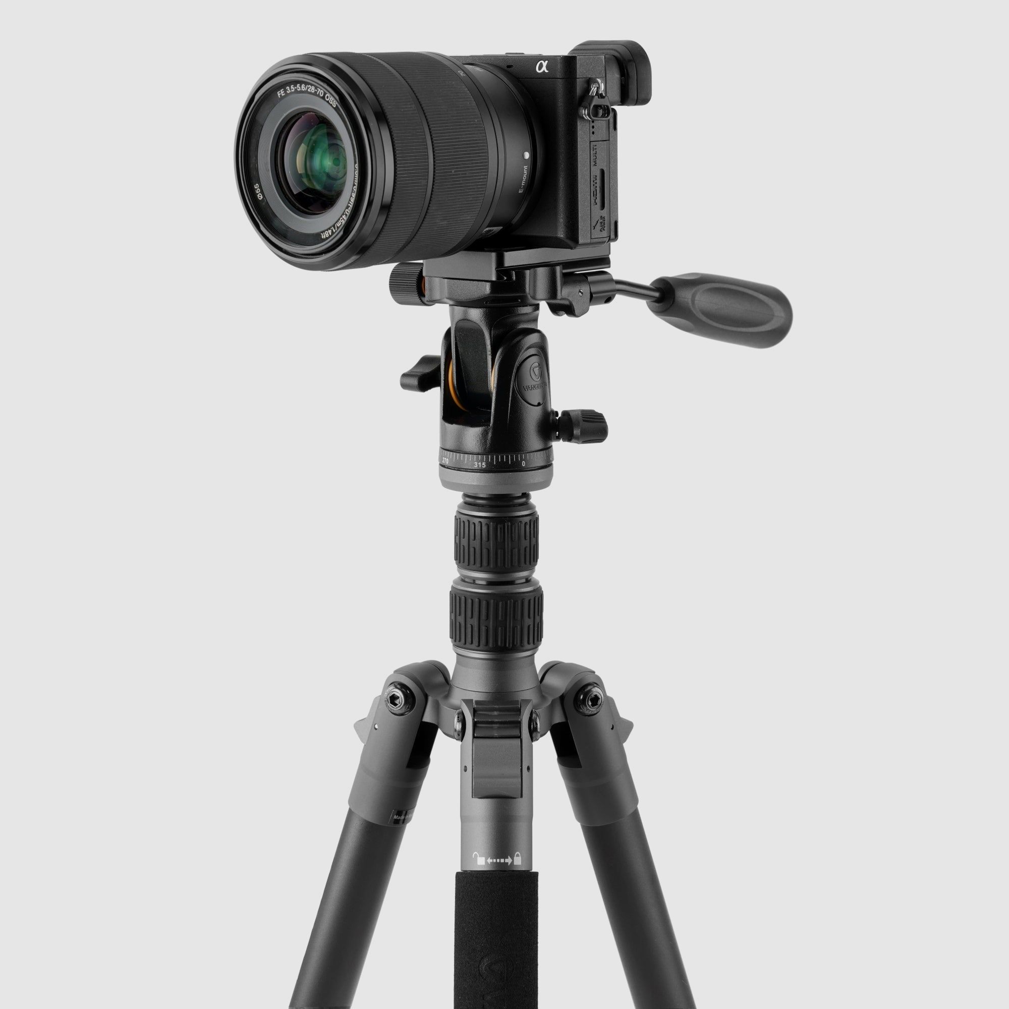 Vanguard Veo 3GO 235AP – Aluminum Travel Tripod, Pan Head, image 7 of 8