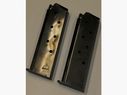 co magazine for Colt 1911 by MecGar 7 rounds