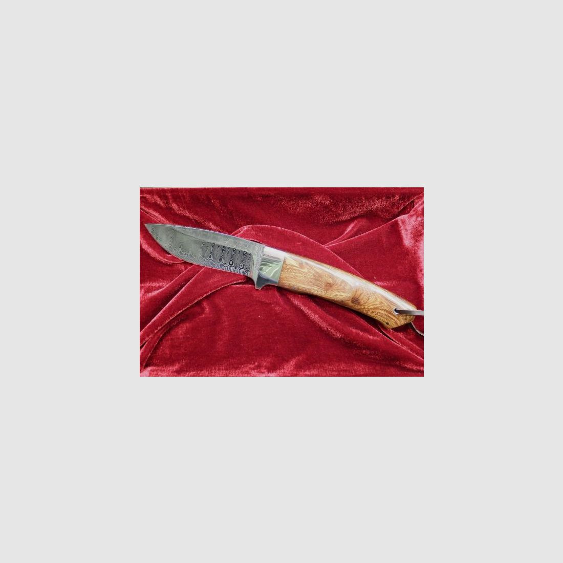 DNC Hannibal Ironwood Jagdmesser Damast