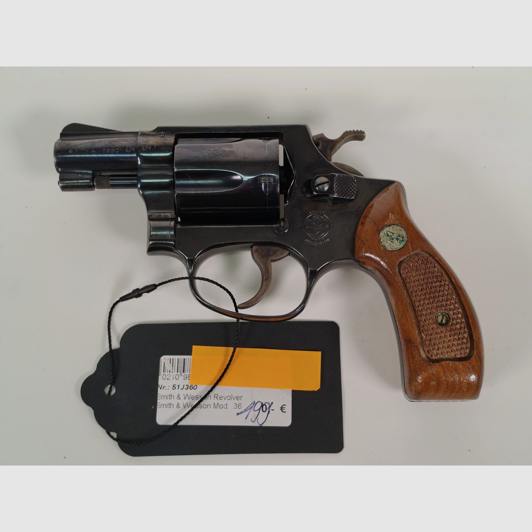 Smith & Wesson Mod. 36 .38 S.&W. SPL