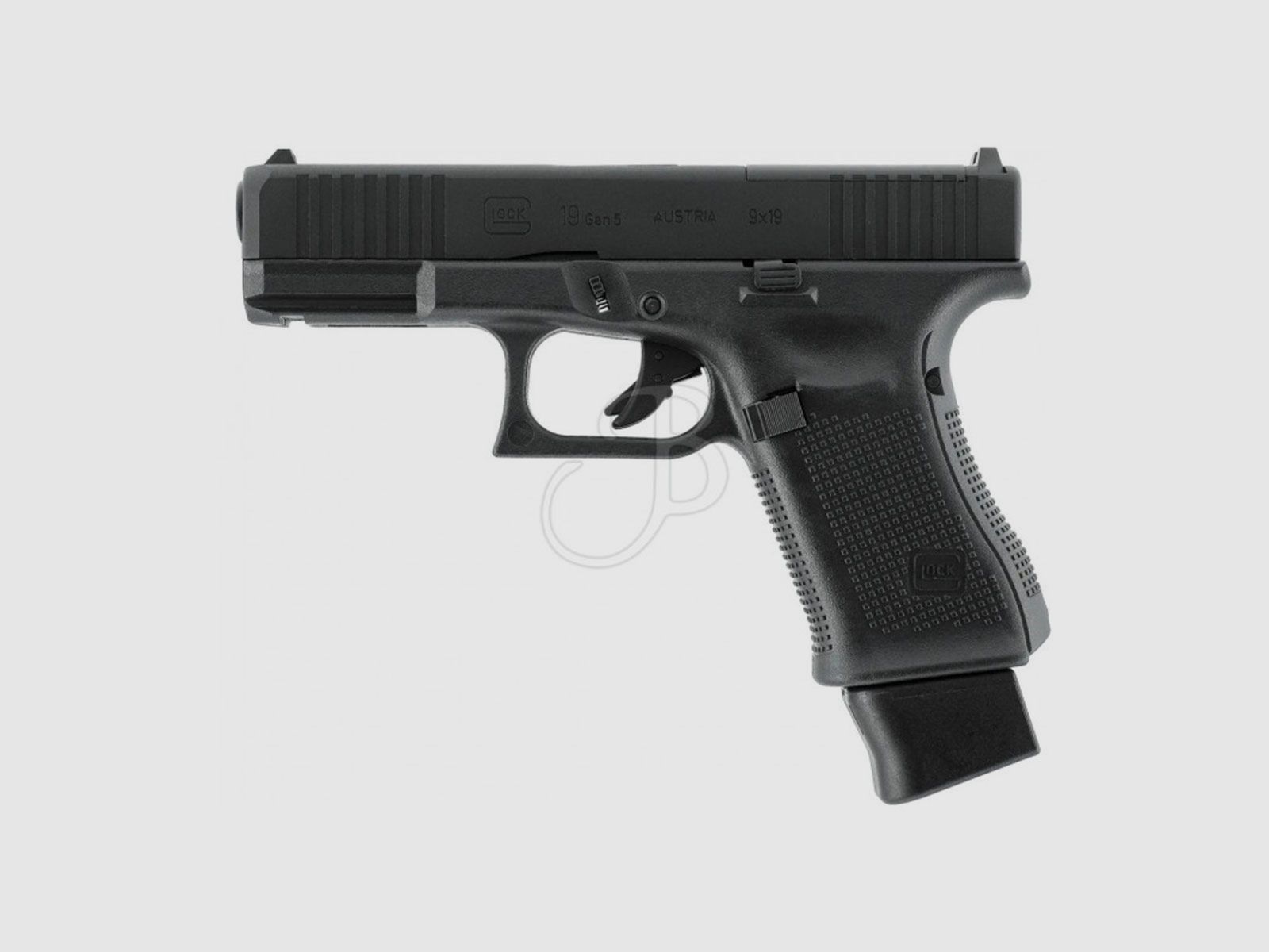 CO2-PISTOLE – UMAREX – GLOCK 19 GEN5 MOS CO2 .4.5 BBCN, Bild 1 von 2