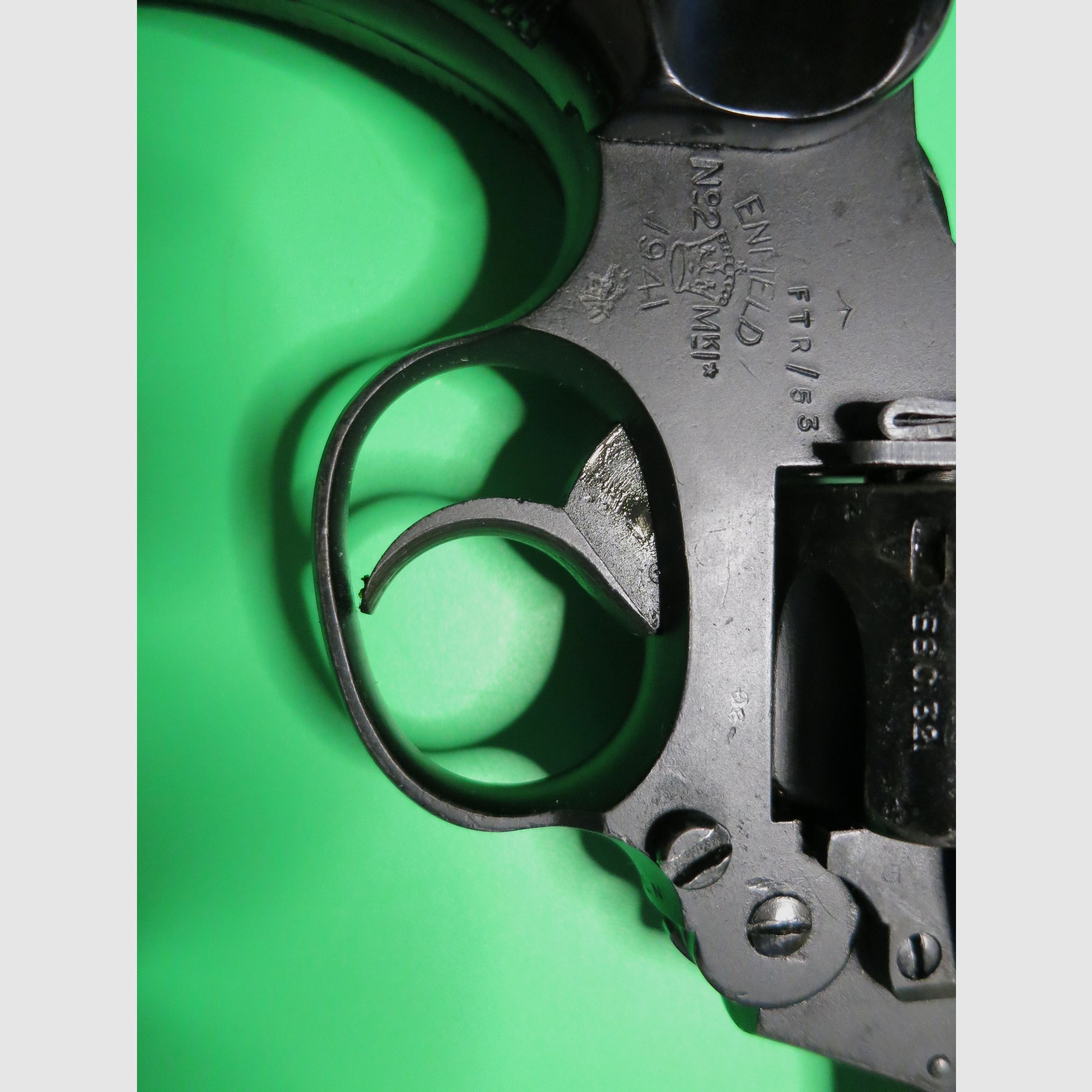 Royal Small Arms Factory (RSAF) Enfield No. 2, Mark I* (Mk I*), .308 British/ .38 S&W, “War Finish”, 1941      #69