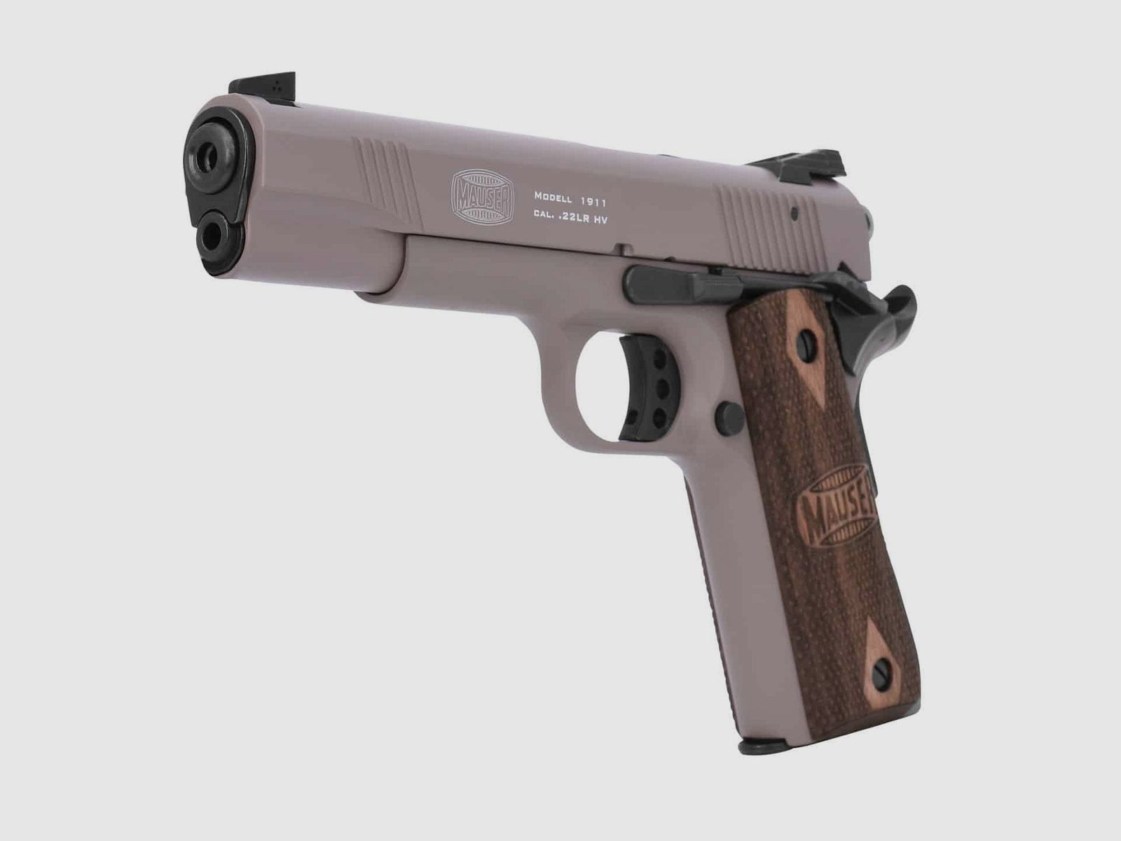 Mauser 1911 US TAN 5″ – Walnuss – .22lr., Bild 3 von 5
