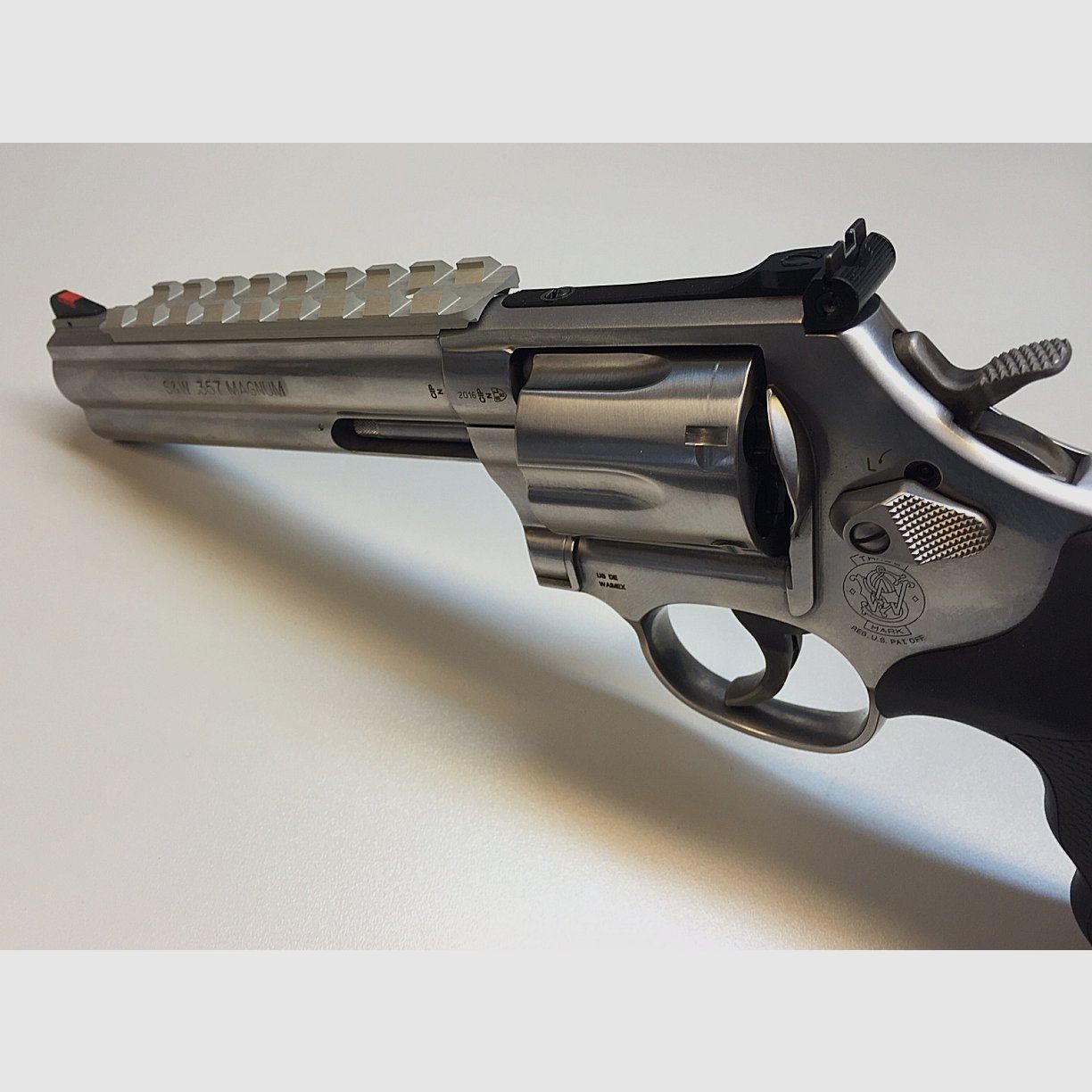 CLUB 30 base/rail pour montages pour S&W 686/586 et similaires, rail Picatinny - aluminium, noir, image 3 sur 5