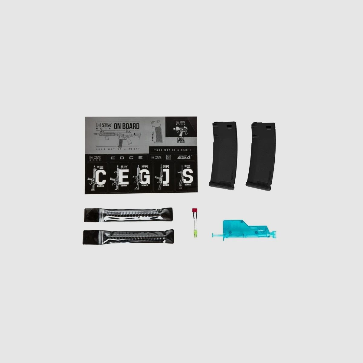 SA M4 Carbine M-LOK (SA-P22 PRIME™ Aster II ETU BLDC™) Rifle Airsoft Libre a partir de 18 - Negro -F-