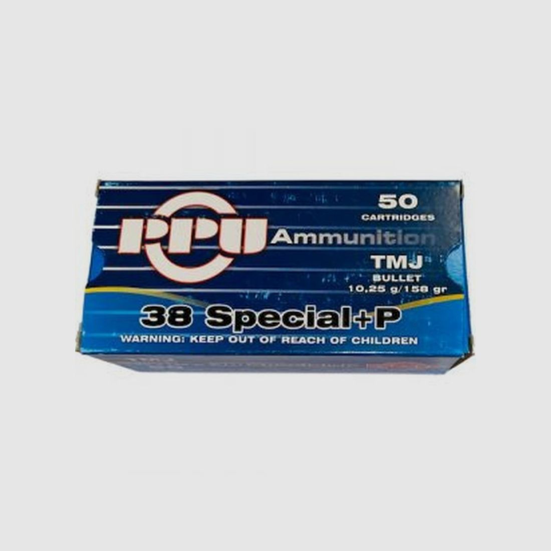 PRVI CARTRIDGES 38SP GR 158 TMJ