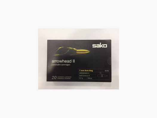 SAKO PATRONEN 7 MM REM MAG