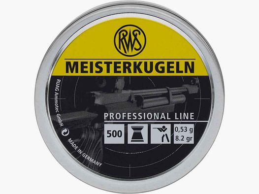 RWS 4,49mm Diabolo Meisterkugel 0,53g