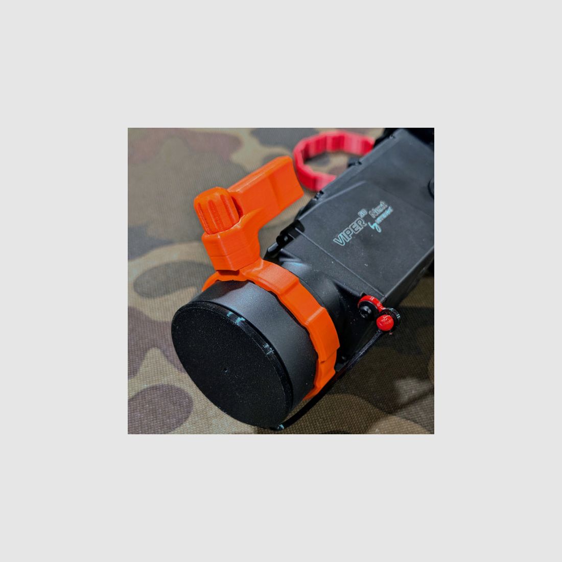 For Nitehog Viper 50 Next: Quick adjustment lever for attachment device focus