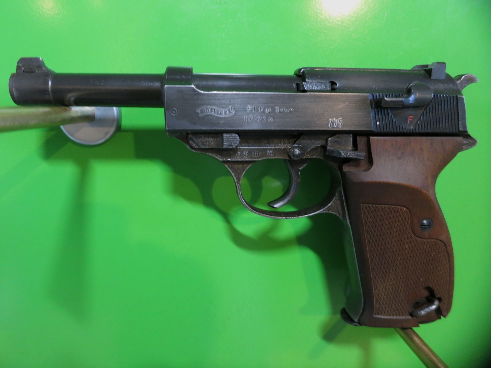 Walther P38 (P.38), WaA 359, 9 mm Luger, Walther/Zella-Mehlis, Schlitten P1      #56