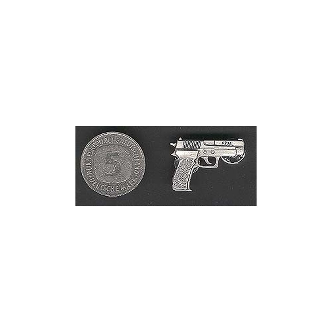 Pistole Sig Sauer P226 als Metall-Anstecker