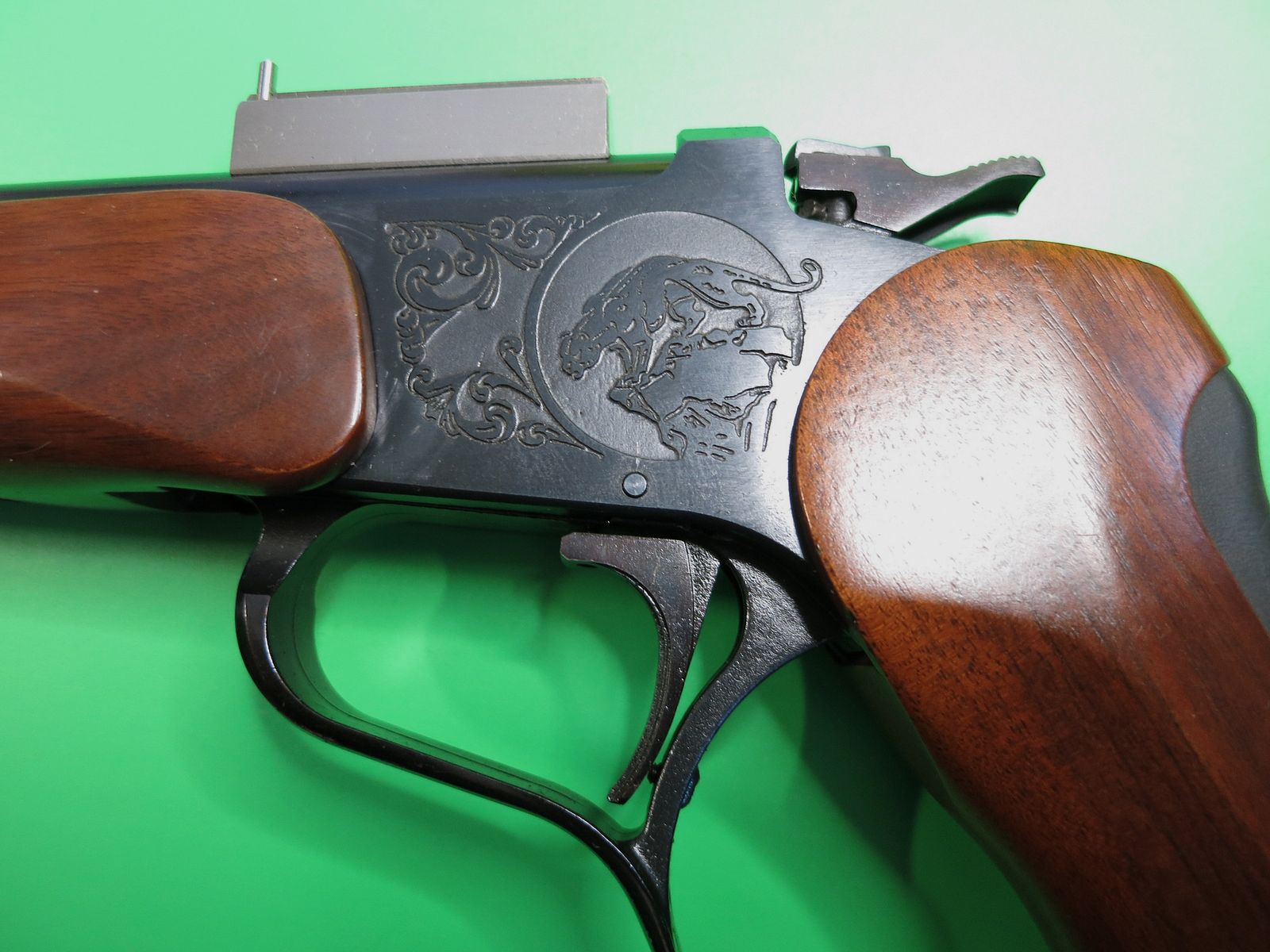 Enkelvoudige laderpistool Thompson-Center Contender G2, kal. .22 Hornet, 2e generatie     #72+73