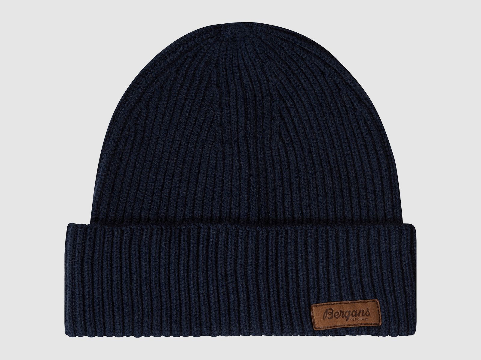 Bergans Nordmarka Merino Beanie Navy Blue One Size