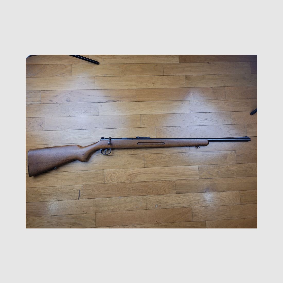 Piękna karabina Erma – Model Wenzel – Mono numer seryjny – Kal. 22LR – Niemcy z lat 30. – Bardzo Dobry Stan – TBE, zdjęcie 1 z 15