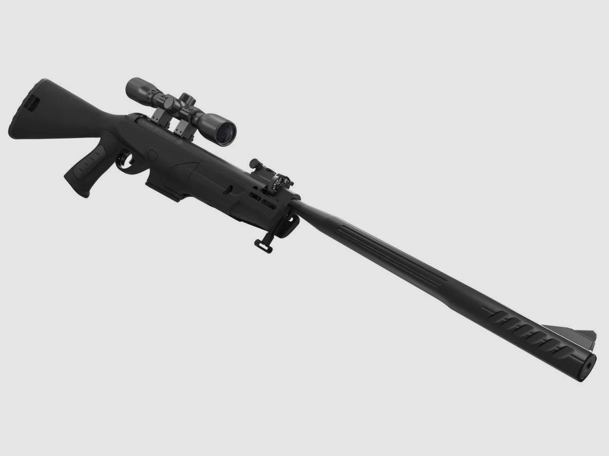 Crosman Mag Fire Diamond Back NP Luftgewehr Kal. 4,5 mm 19,9 J + Zielfernrohr 4x32, Bild 6 von 16