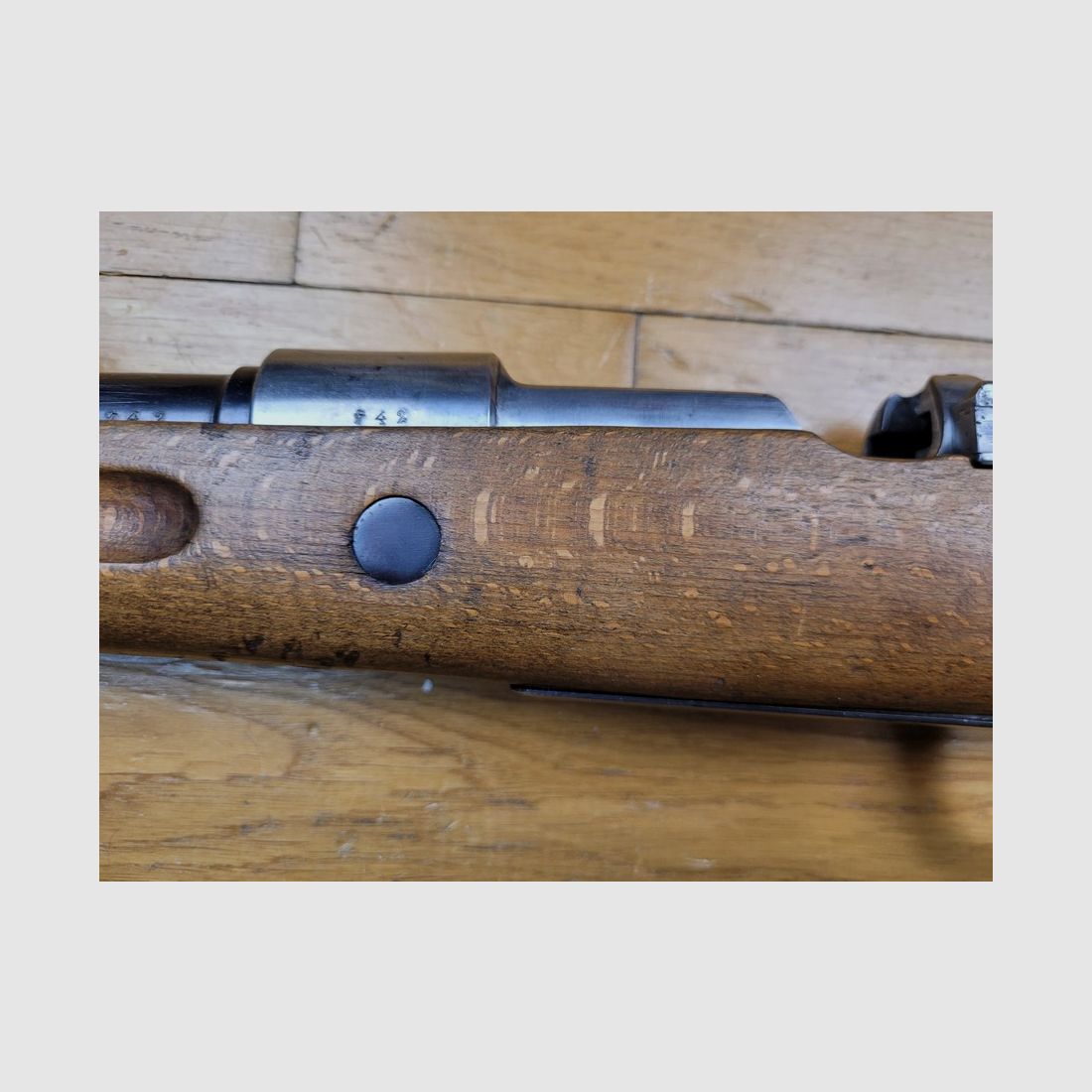 Très rare G98 Wehrmanns Gewehr – calibre 8,15x46R – rare arme civile du système 1898 pour compétitions Wehrmanns- Monocoup – Arme de septembre 1925 – TBE et très rare objet de collection de la galaxie 1898 – TBE, image 25 sur 39