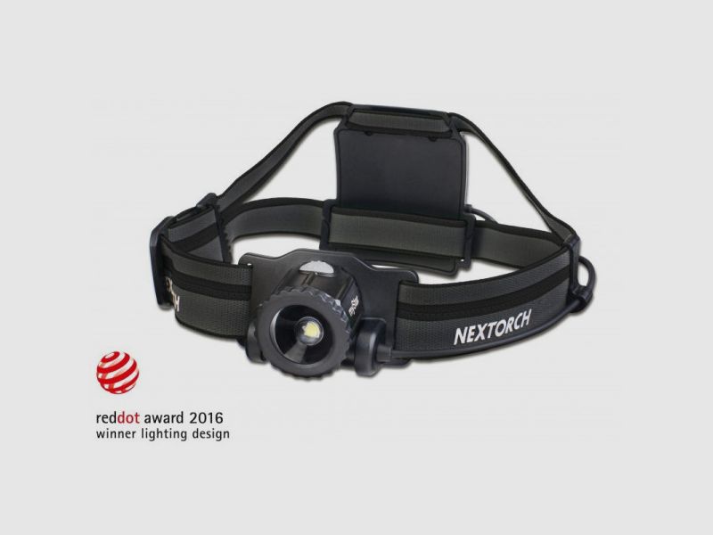 NEXTORCH MYSTAR LAMPADA FRONTALI LED 760 LUMEN REGOLABILE IN NERO