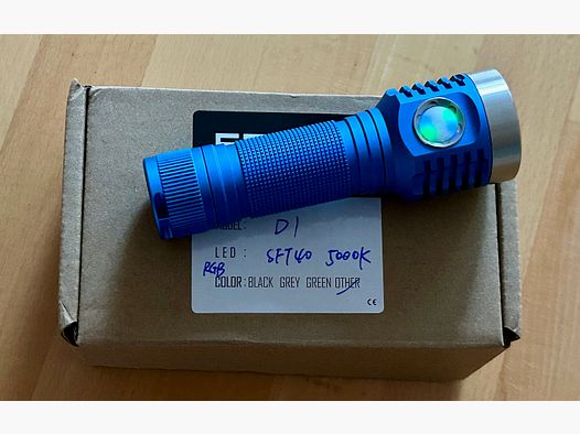 Emisar D1 with SFT 40 LED - Compact and Powerful