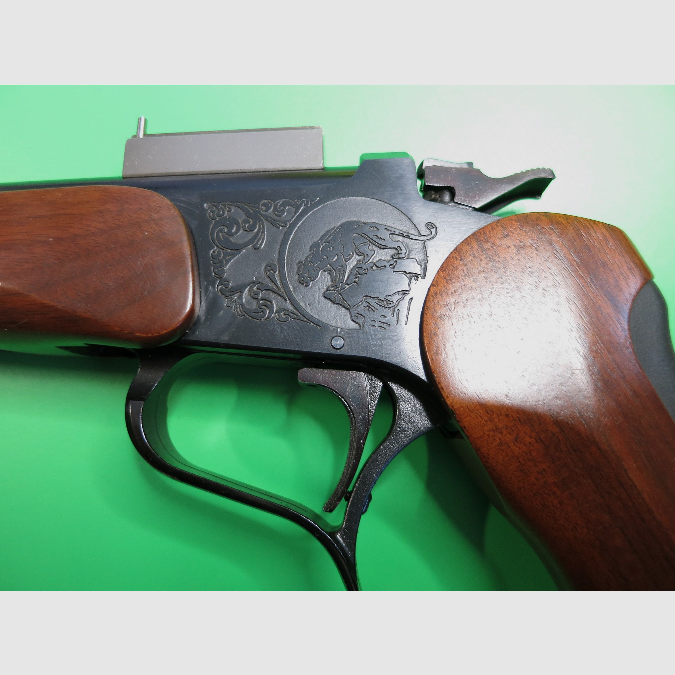 Einzelladerpistole Thompson-Center Contender G2, Kal. .22 Hornet, 2. Generation     #72+73