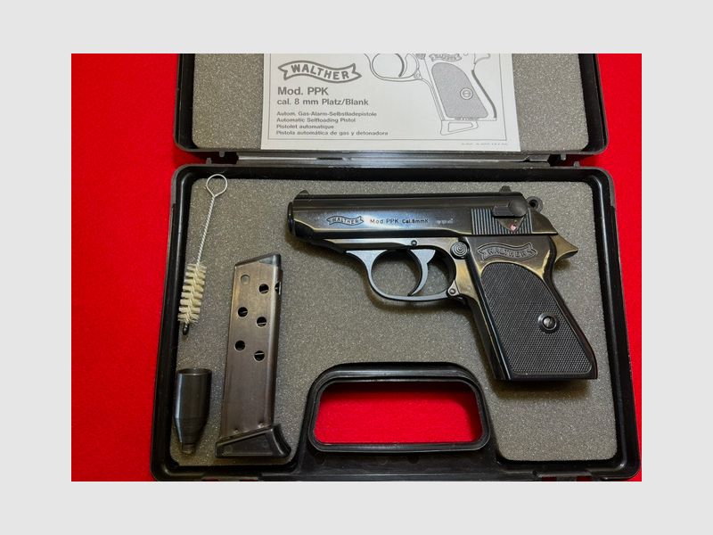 WALTHER PPK 8 MM BLANK BLANK-FIRING, image 1 of 4