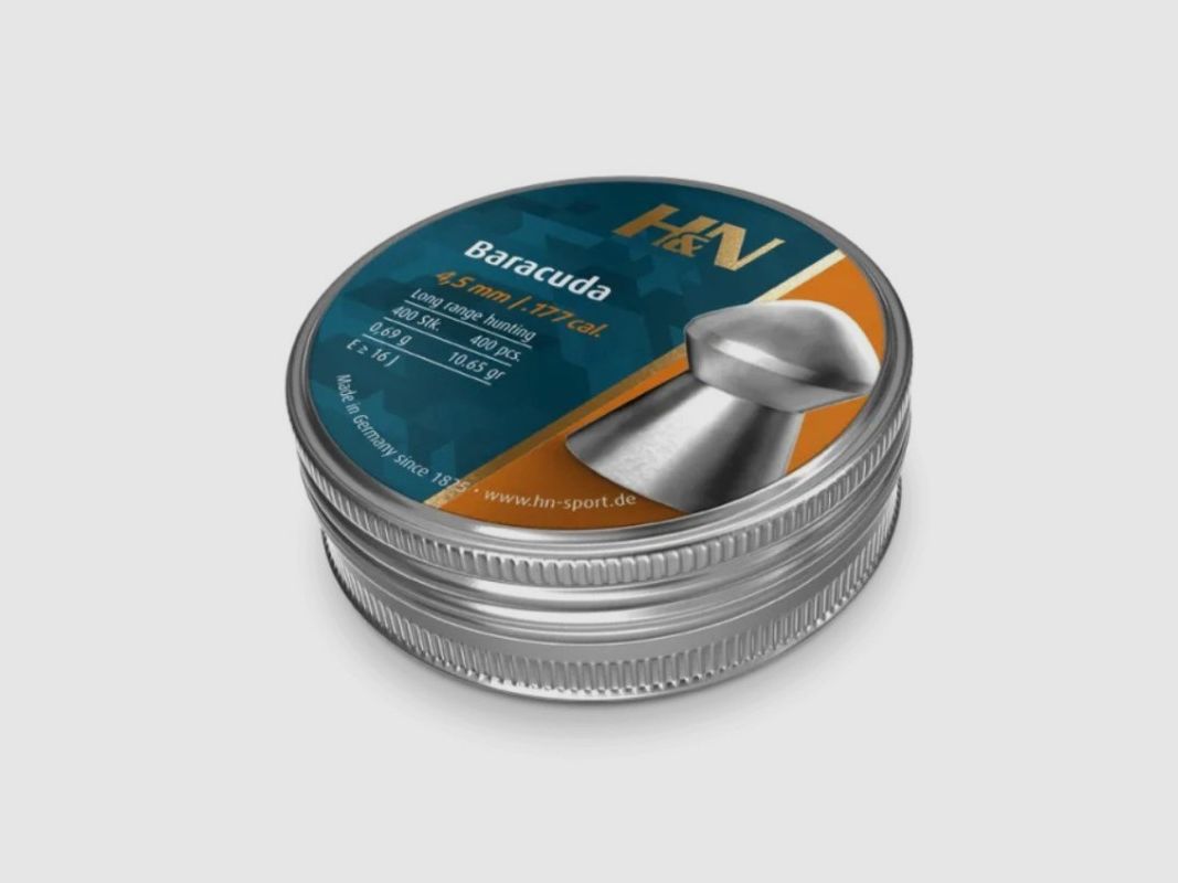 H&N BARACUDA 4,5MM 10.65gr 400 STUKS
