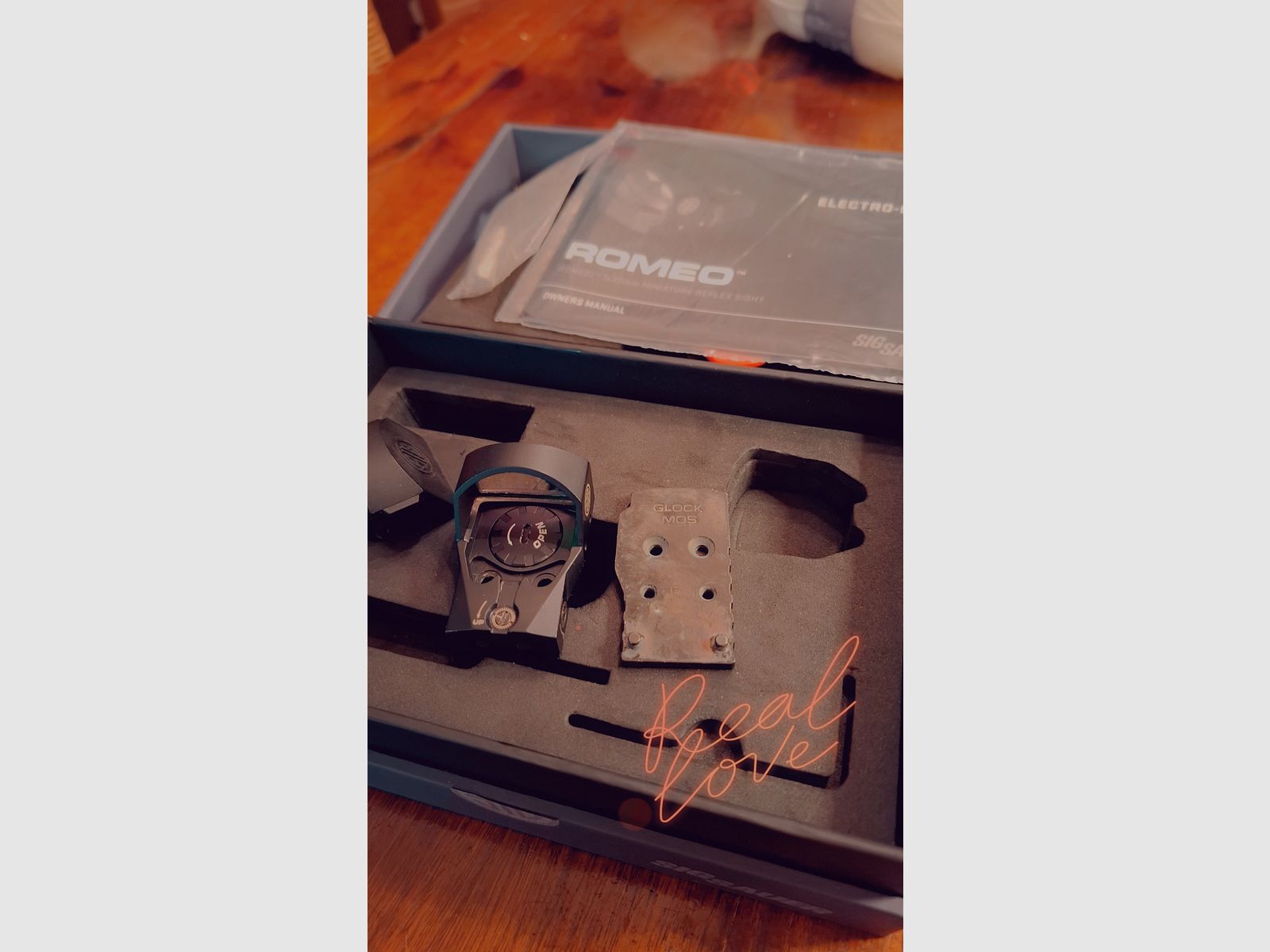 SIG SAUER ROMEO 1/ADAPTATEUR GLOCK MOS