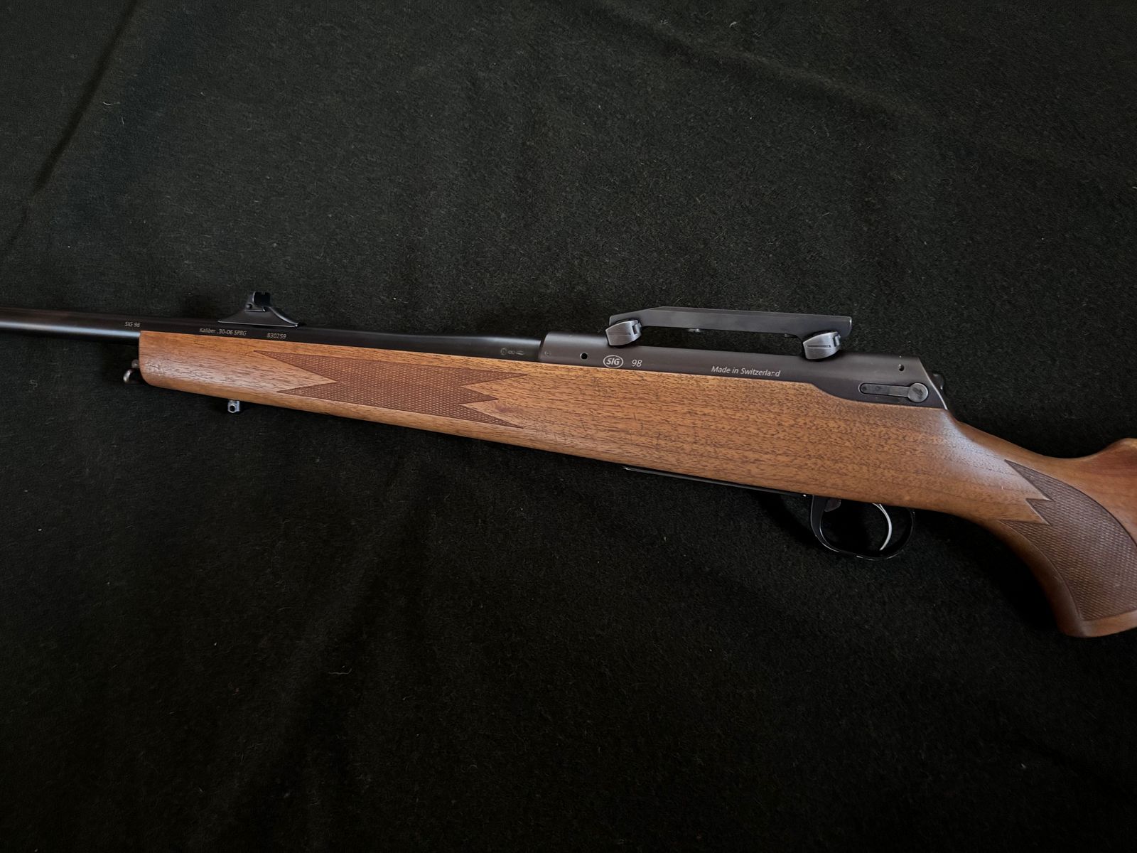 SIG 98 / Kal. .30-06 / rzadko / W tym Blaser Sattelmontage