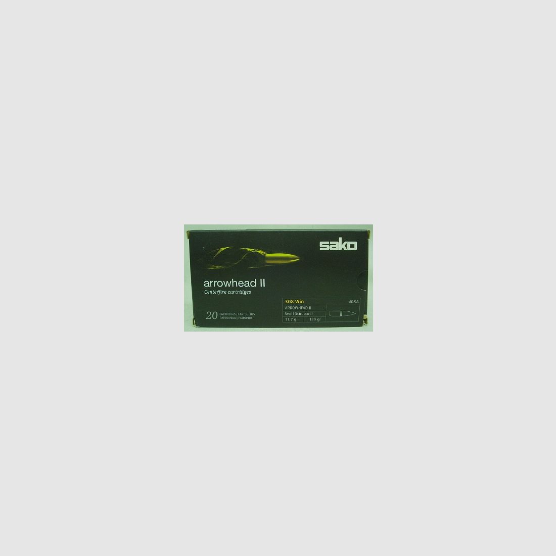 .308Win Arrowhead II - 11,7g/180grs (a20)