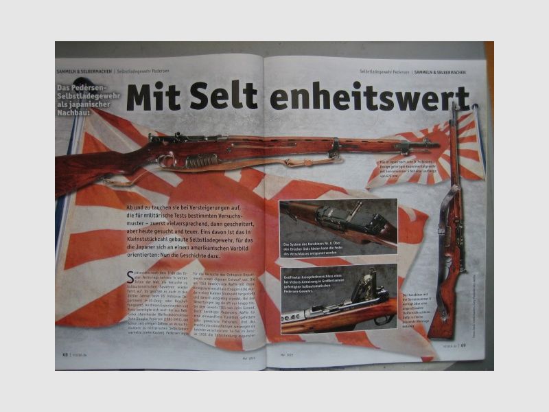 Visier - Heft ** Selbstladegewehr Pedersen **