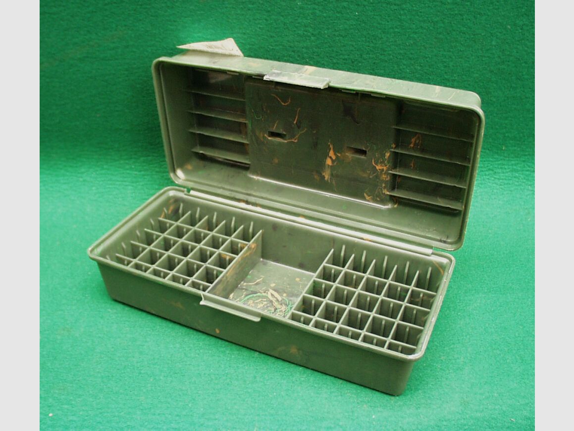 MTM ammunition storage box, 50 pieces