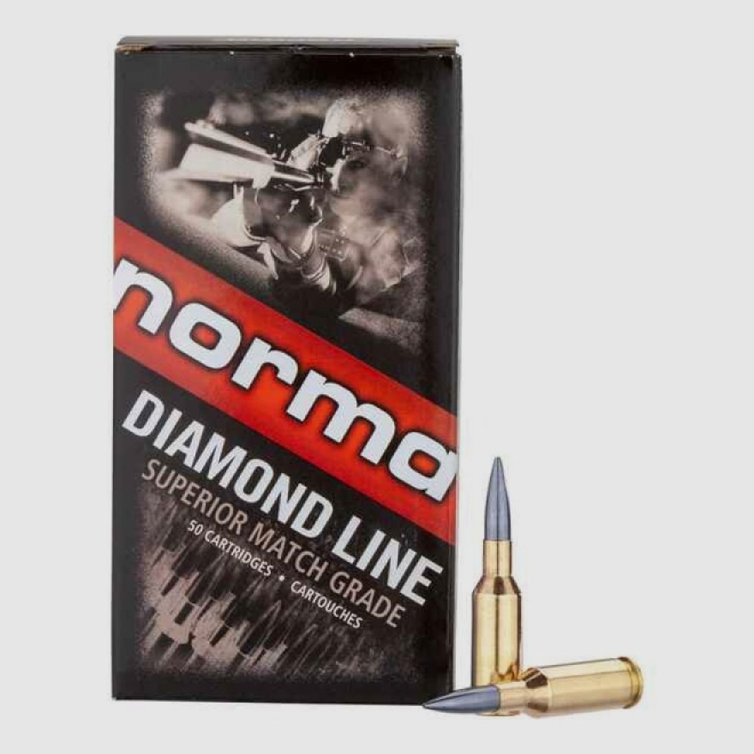 Cartucce 6mm Norma BR Diamond line 105grs Berger moly coated