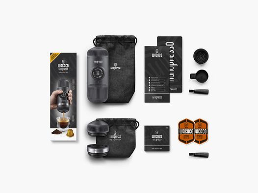 Wacaco Nanopresso inkl Nespressoadapter und Bag