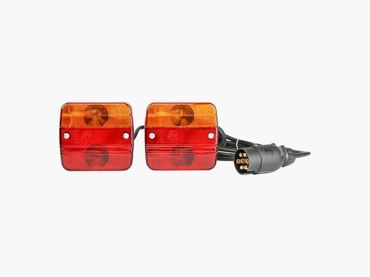 Kit Luci di Segnalazione Berger + Schröter Porta-Caccia - Illuminazione Rimorchio Caccia 3 Funzioni