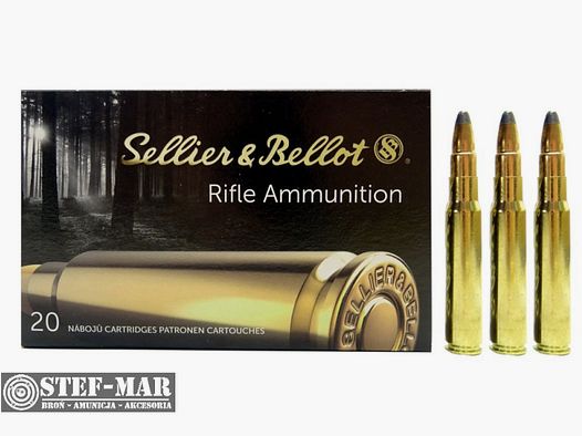 Amunicja Sellier & Bellot Mauser 8x57 JS SPCE (opak. 20 szt.) 196grs/12.7g [C2-12]