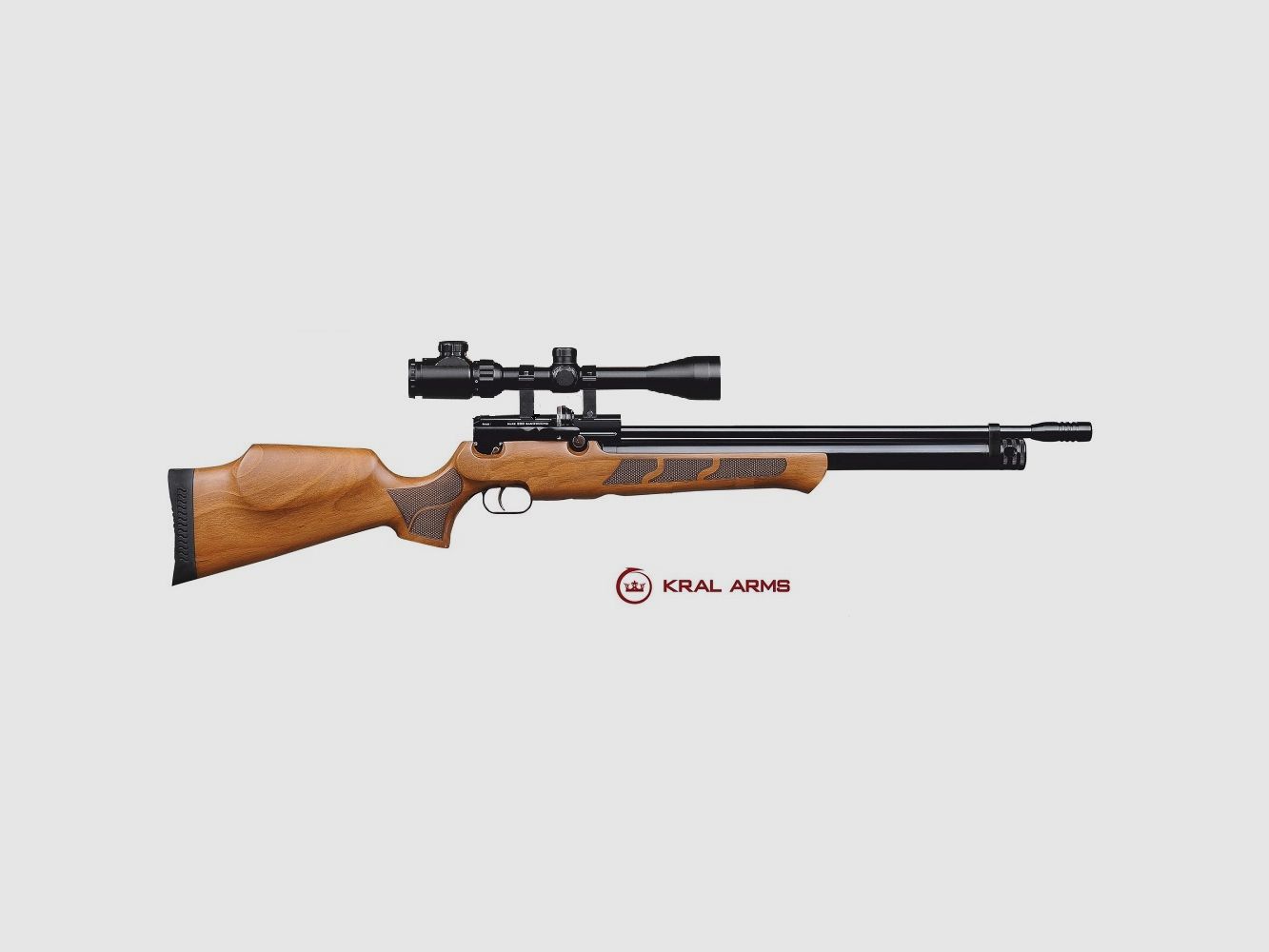 Fusil PCP KRAL Puncher Bois cal. 4,50 mm – 24 Joules