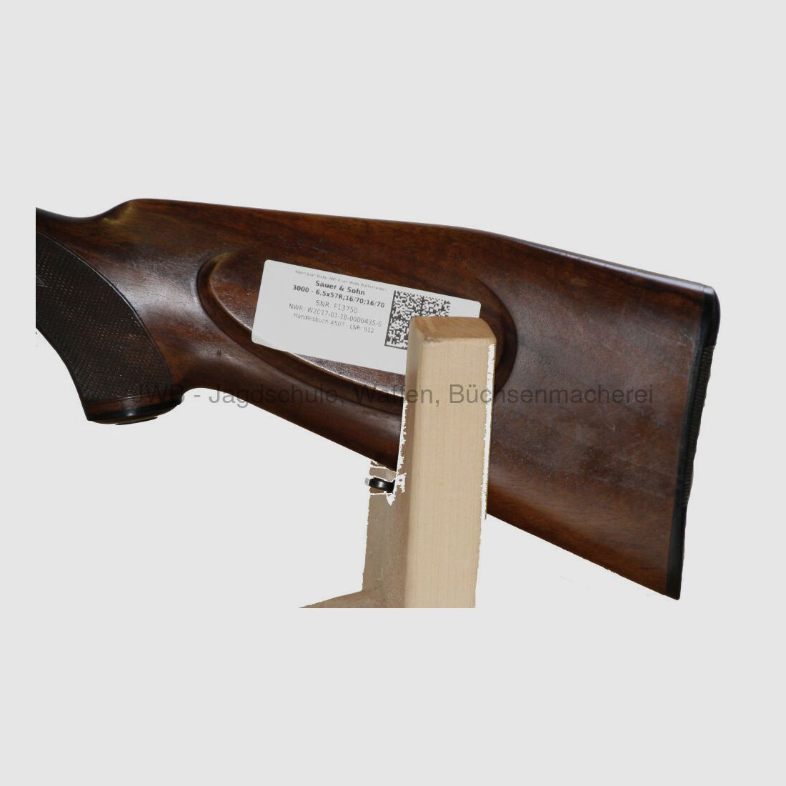 Sauer & Sohn 3000 mit mündungslangem ESL und variablem ZFR	 6,5x57R;16/70;16/70