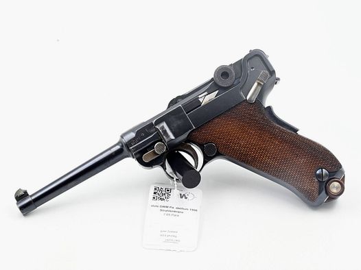 Pistola DWM Parabellum P06, Usata, 7.65mm Para, Raggi di Sole
