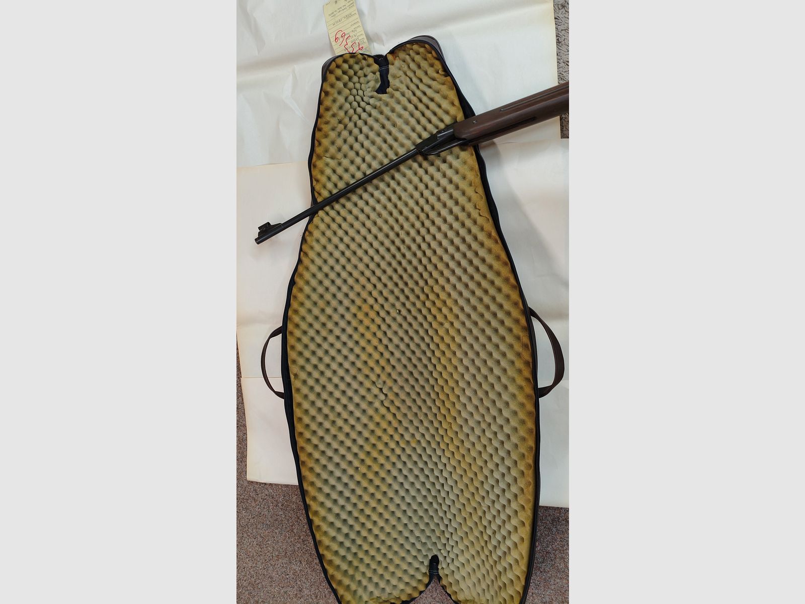 WESTIGINGER & ALTENBURGER AIR RIFLE WITH BAG + BULLET CATCHER + TARGETS