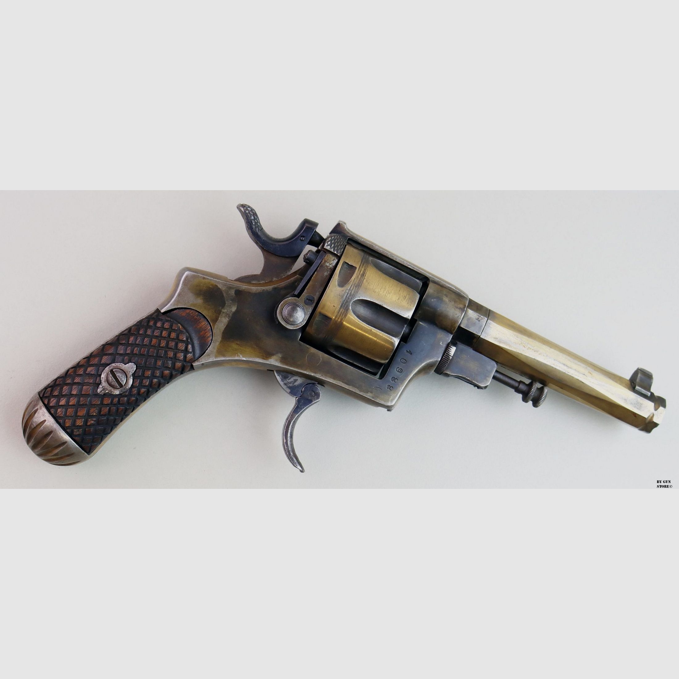 Revolver Antico Bernardelli mod. 1889 Bodeo cal. 10.4 matr. 10998, immagine 4 di 9