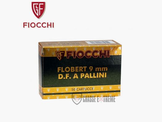 50 cartridges FIOCCHI Cal. 9mm Flobert Pb 8