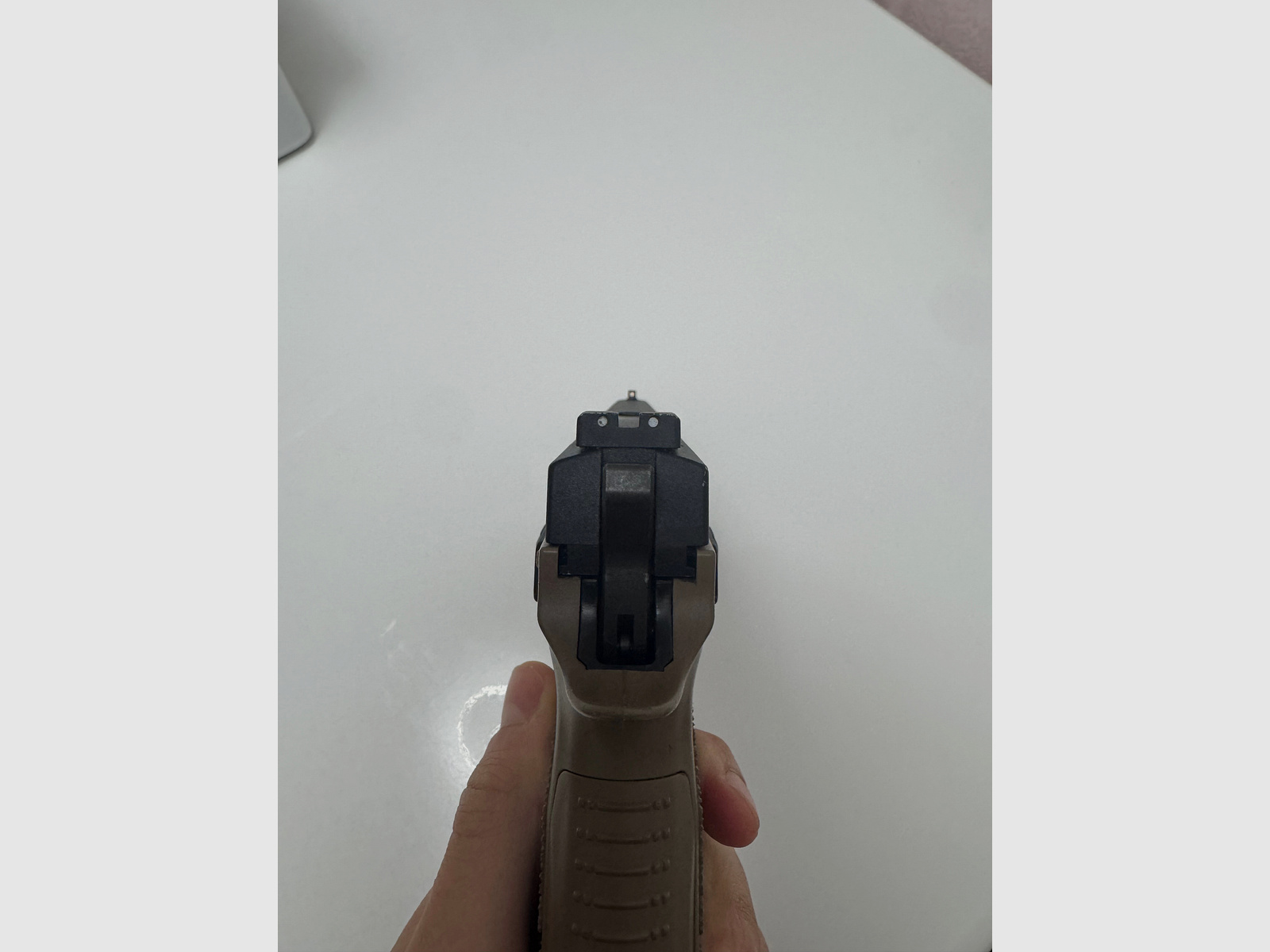 Airsoft CZ-P09 6mm glissière en métal avec chargeur Co2