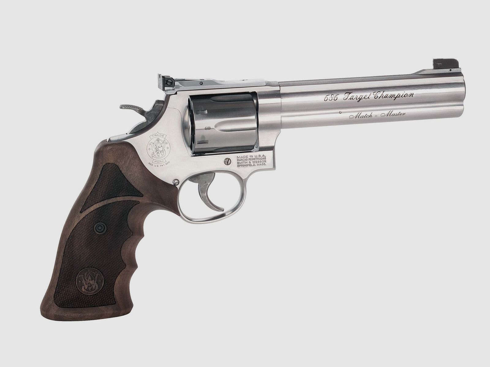 Smith & Wesson Revolver 686 Match Master 6" .357 Mag. Stainless, image 6 of 7
