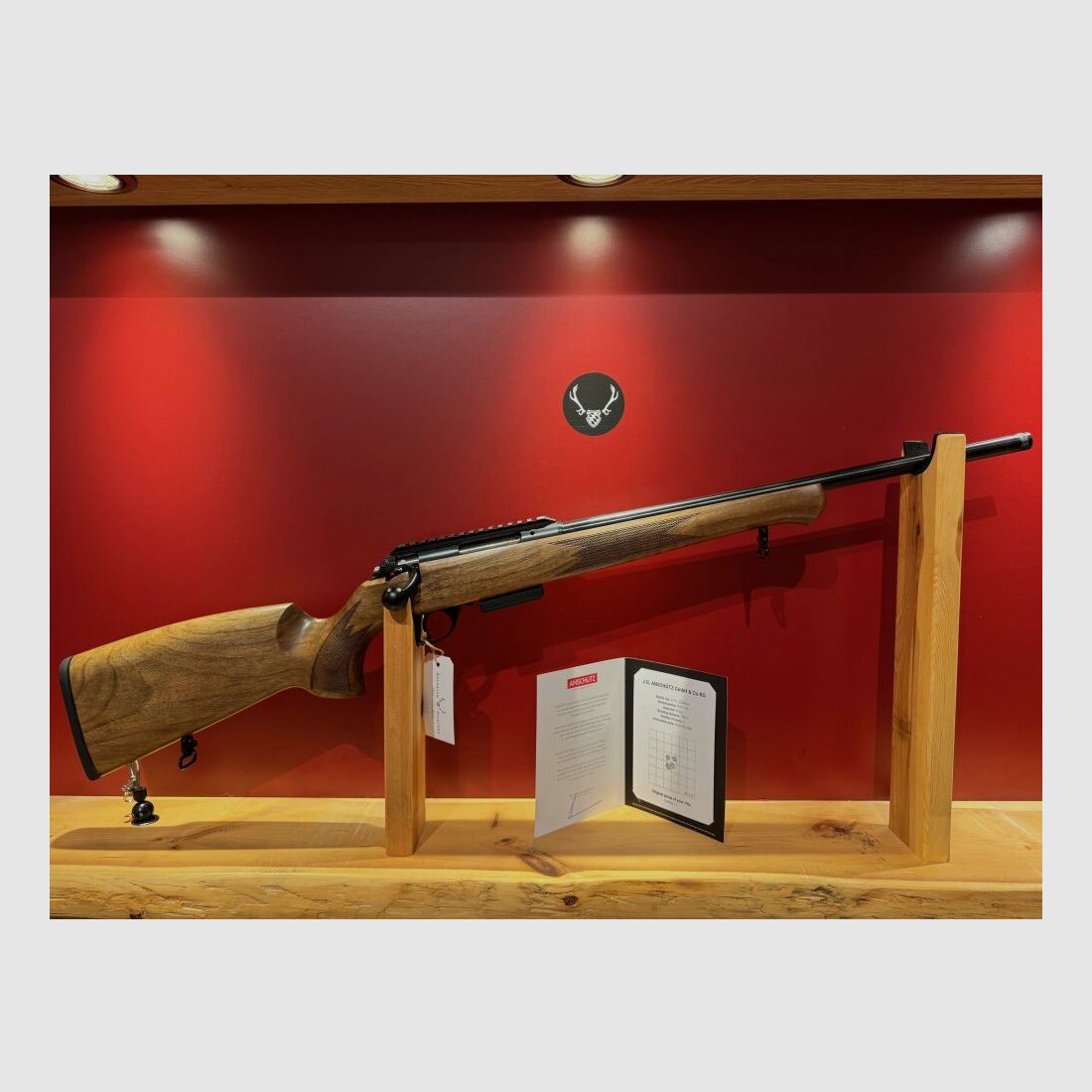 Anschütz 1771 D G-15x1 Crosse allemande, 51cmLL, Déclencheur direct